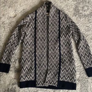 Banana Republic herringbone cardigan XS